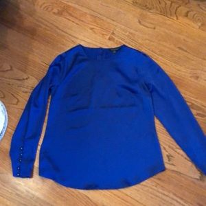 Banana Republic Royal Blue Blouse Size Small